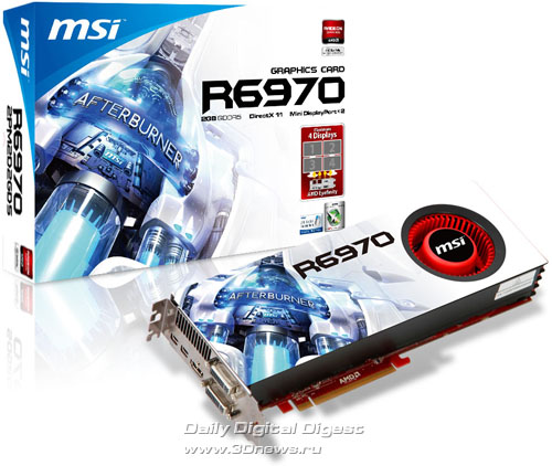 MSI R6970-2PM2D2GD5 MSI R6970-2PM2D2GD5