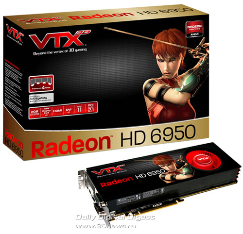 VTX3D Radeon HD 6950 VTX3D Radeon HD 6950