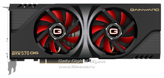 Gainward GeForce GTX 570 Golden Sample Gainward GeForce GTX 570 Golden Sample