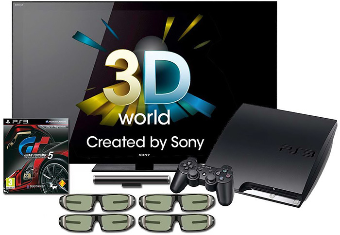 Sony продвигает 3D