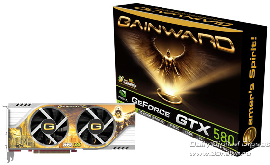Gainward GeForce GTX 580 1536MB GDDR5 Gainward GeForce GTX 580 1536MB GDDR5