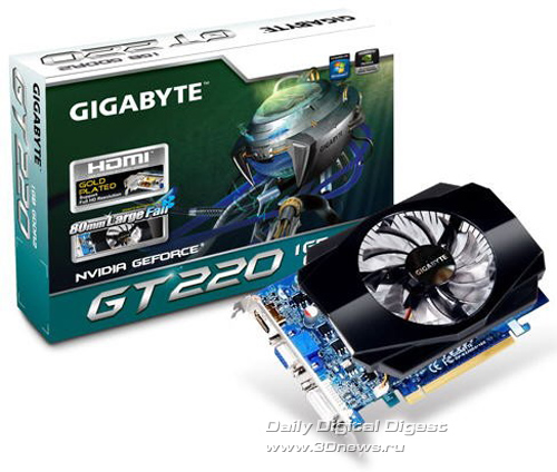 GIGABYTE GV-N220D2-1GE GIGABYTE GV-N220D2-1GE