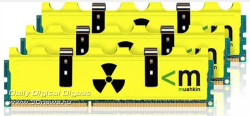 Mushkin Radioactive 6GB DDR3-1600 Memory Kit Mushkin Radioactive 6GB DDR3-1600 Memory Kit