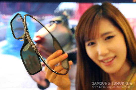 Лёгкие 3D-очки Samsung