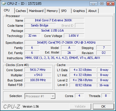 Новый BIOS поднимет порог разгона Sandy Bridge «К»