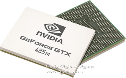 NVIDIA GeForce GTX 485M NVIDIA GeForce GTX 485M
