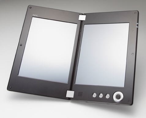 Коммуникатор NEC LT-W с двумя экранами