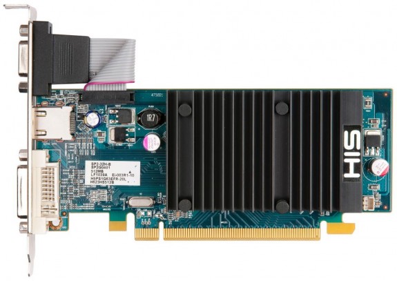 HIS Radeon HD 5450 2 Гбайт