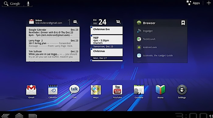 Android 3.0 Honeycomb