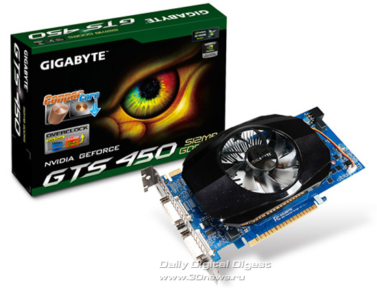 GIGABYTE GV-N450-512I GIGABYTE GV-N450-512I