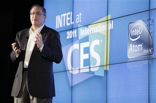 Глава Intel Пол Отеллини (Paul Otellini) на CES 2011