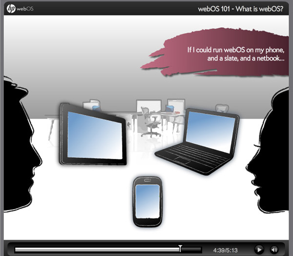 Нетбуки HP на базе webOS?