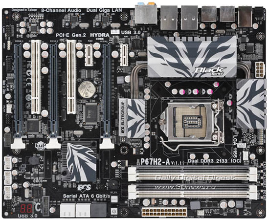 ECS Black Extreme Series P67H2-A ECS Black Extreme Series P67H2-A