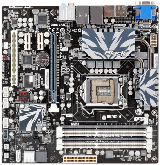 ECS Black Deluxe H67H2-M ECS Black Deluxe H67H2-M