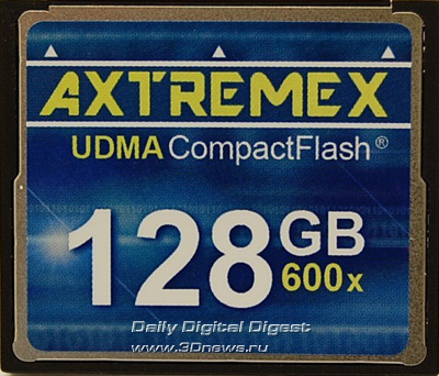 Axtremex UDMA 600x 128GB CompactFlash Card Axtremex UDMA 600x 128GB CompactFlash Card