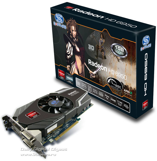 Sapphire Radeon HD 6950 1GB GDDR5 Sapphire Radeon HD 6950 1GB GDDR5
