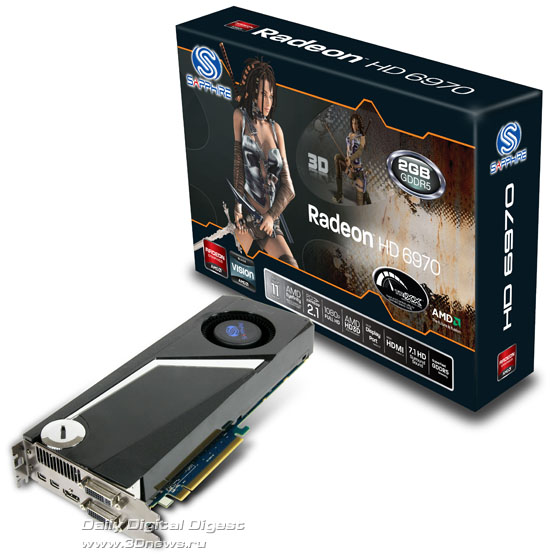 Sapphire Radeon HD 6970 2GB GDDR5 Sapphire Radeon HD 6970 2GB GDDR5