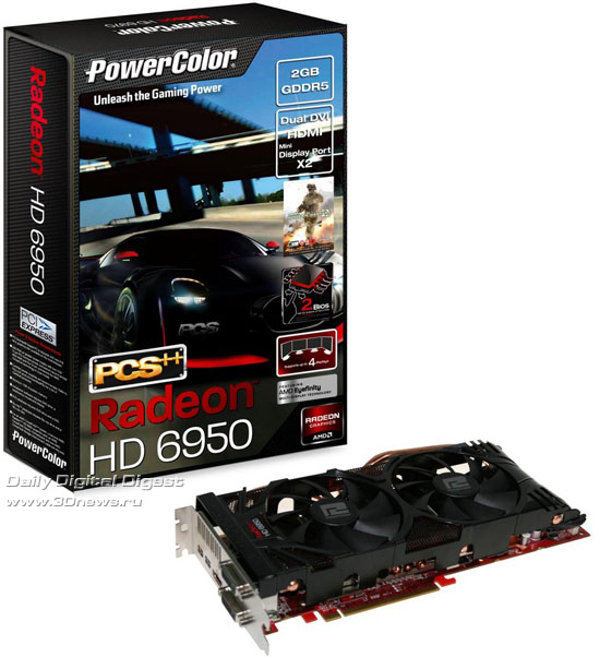 PowerColor PCS++ Radeon HD 6950 2GB PowerColor PCS++ Radeon HD 6950 2GB