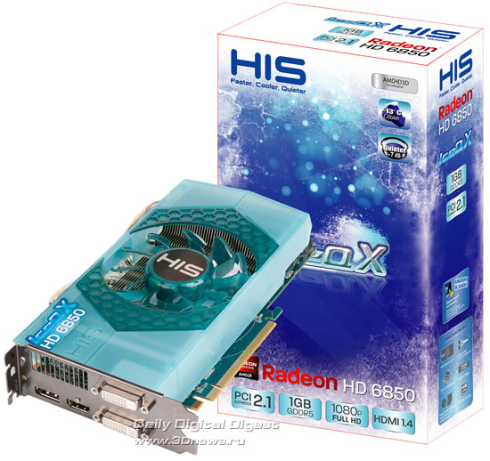 HIS Radeon HD 6850 IceQ X 1GB GDDR5 HIS Radeon HD 6850 IceQ X 1GB GDDR5