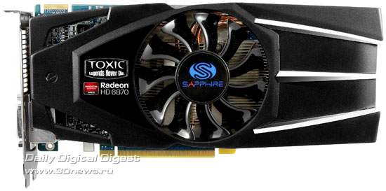 Sapphire Radeon HD 6870 TOXIC Edition Sapphire Radeon HD 6870 TOXIC Edition
