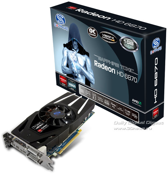 Sapphire Radeon HD 6870 TOXIC Edition Sapphire Radeon HD 6870 TOXIC Edition