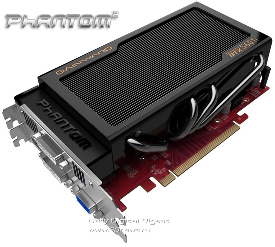 Gainward GeForce GTX 560 Ti 1024MB Phantom Gainward GeForce GTX 560 Ti 1024MB Phantom