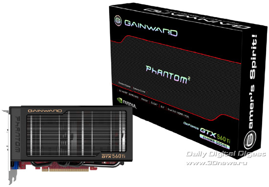 Gainward GeForce GTX 560 Ti 2048MB Phantom Gainward GeForce GTX 560 Ti 2048MB Phantom