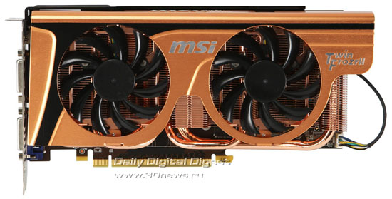 MSI N560GTX-Ti Twin Frozr II Golden Edition MSI N560GTX-Ti Twin Frozr II Golden Edition