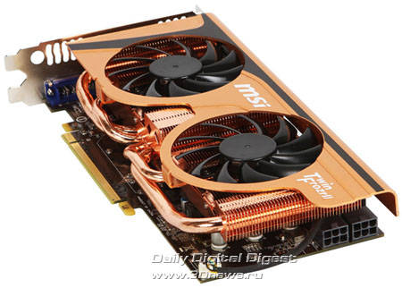 MSI N560GTX-Ti Twin Frozr II Golden Edition MSI N560GTX-Ti Twin Frozr II Golden Edition