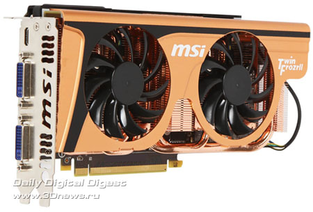 MSI N560GTX-Ti Twin Frozr II Golden Edition MSI N560GTX-Ti Twin Frozr II Golden Edition