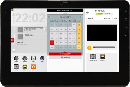 Viewsonic G-Tablet с оболочкой Eden