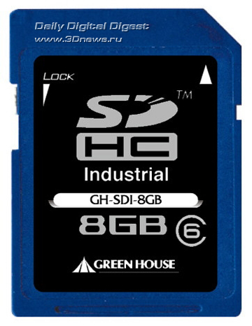 Green House GH-SDI-XB Series SDHC Card Green House GH-SDI-XB Series SDHC Card