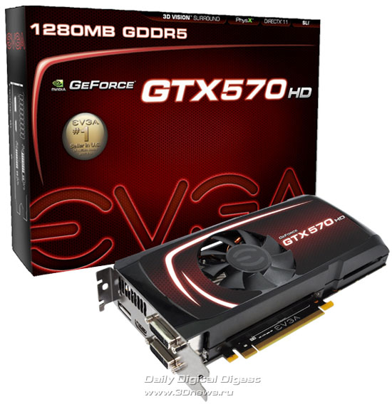 EVGA GeForce GTX 570 HD EVGA GeForce GTX 570 HD