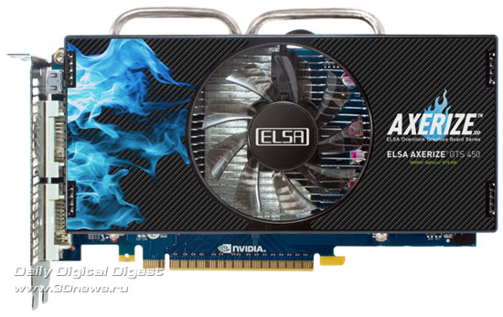ELSA AXERIZE GTS 450 1GB OC ELSA AXERIZE GTS 450 1GB OC