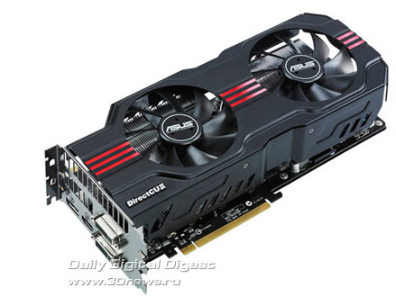 ASUS GTX 580 DirectCU II проходит тесты на частоте 1500 МГц