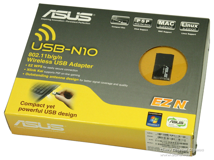 Asus usb n10 wireless lan driver что это