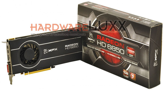 XFX Radeon HD 6850 Single-Slot XFX Radeon HD 6850 Single-Slot