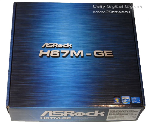  ASRock H67M-GE упаковка 