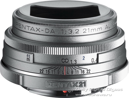 smc PENTAX-DA 21mm F3.2 AL Limited Silver smc PENTAX-DA 21mm F3.2 AL Limited Silver