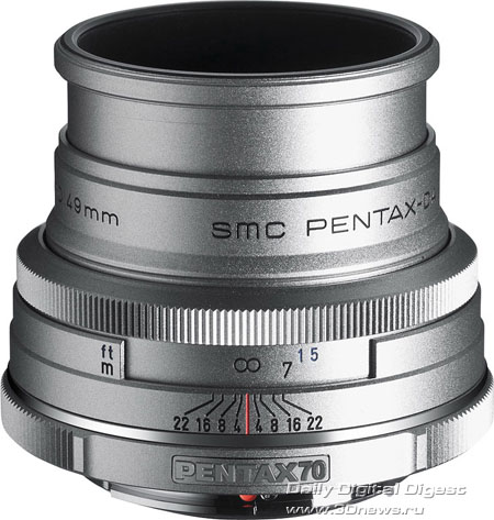 smc PENTAX-DA 70mm F2.4 Limited Silver smc PENTAX-DA 70mm F2.4 Limited Silver