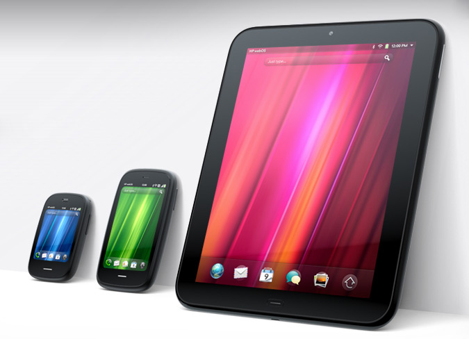 HP Veer, Pre3, Touchpad