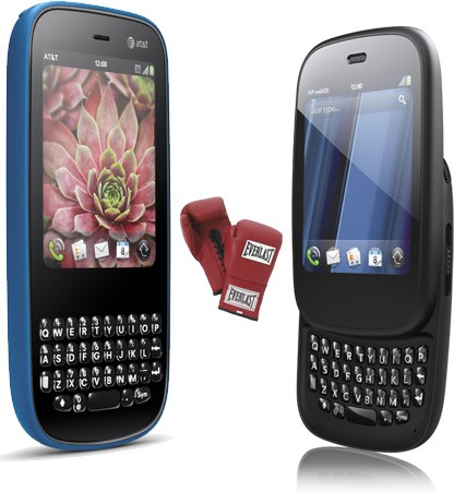 Palm Pixi Plus против HP Veer