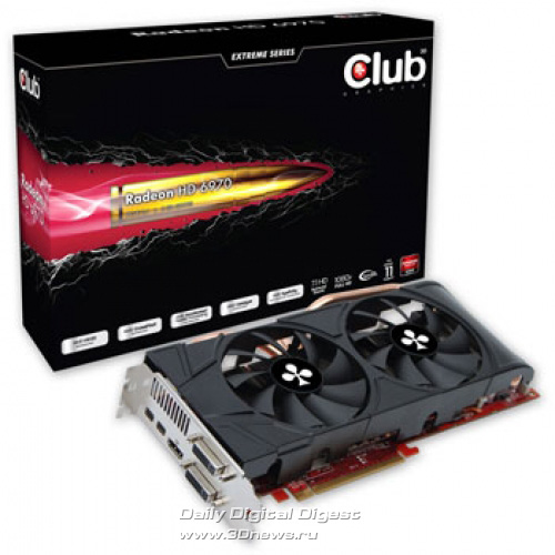 Club 3D Radeon HD 6970 Club 3D Radeon HD 6970