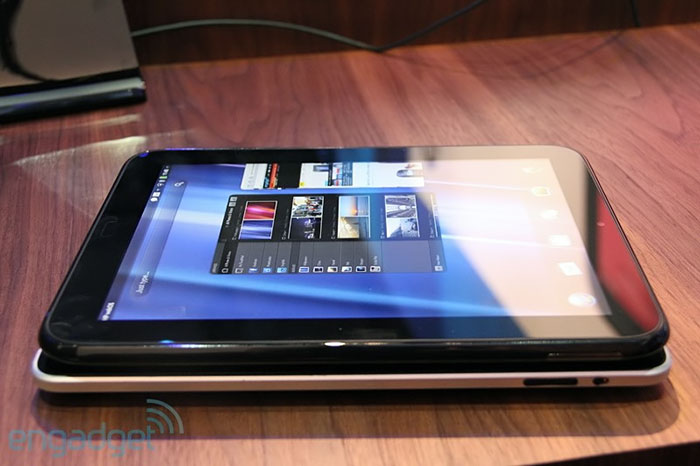HP TouchPad против iPad