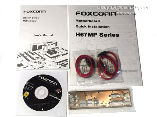  Foxconn H67MP-S комплектация 1 