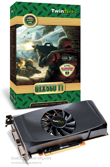 TwinTech TT-GTX560Ti-1GD5E-HDMI TwinTech TT-GTX560Ti-1GD5E-HDMI