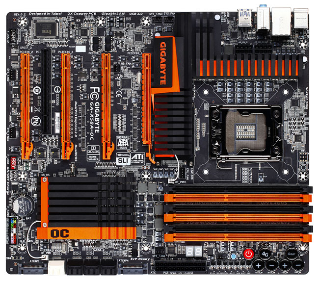 GIGABYTE OC X58A-OC показала свой потенциал