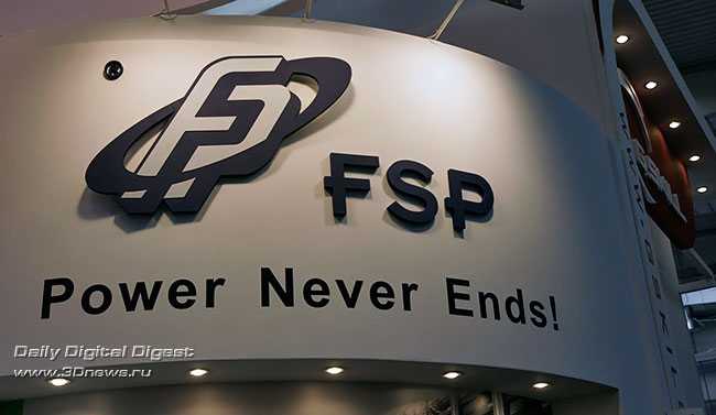 Фото стенда и продуктов компании FSP