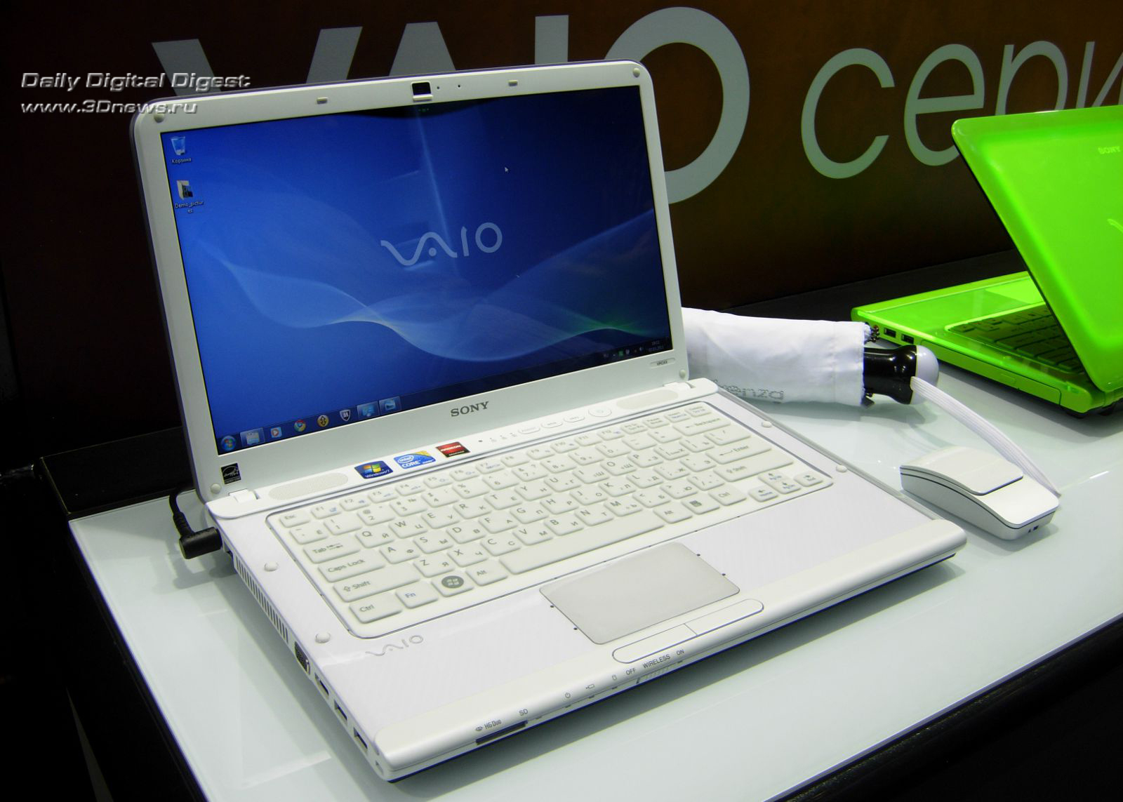 Ноутбук sony vaio 2010 года выпуска не реагирует на нажатие