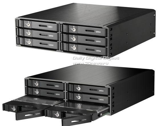 SHARKOON SATA QuickPort Intern 6-Bay SHARKOON SATA QuickPort Intern 6-Bay